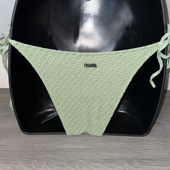 Light green string bathing suit bottom - Picture 6 of 7